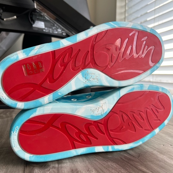 Christian Louboutin Orlato low Ocean NEW size 8.5 (EU 41.5) men’s - Picture 8 of 8